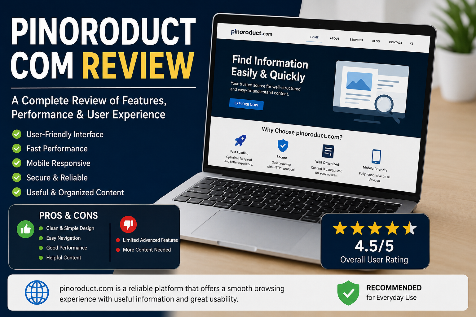 pinoroduct com review A Complete Look at Features, Reliability, and User Experience