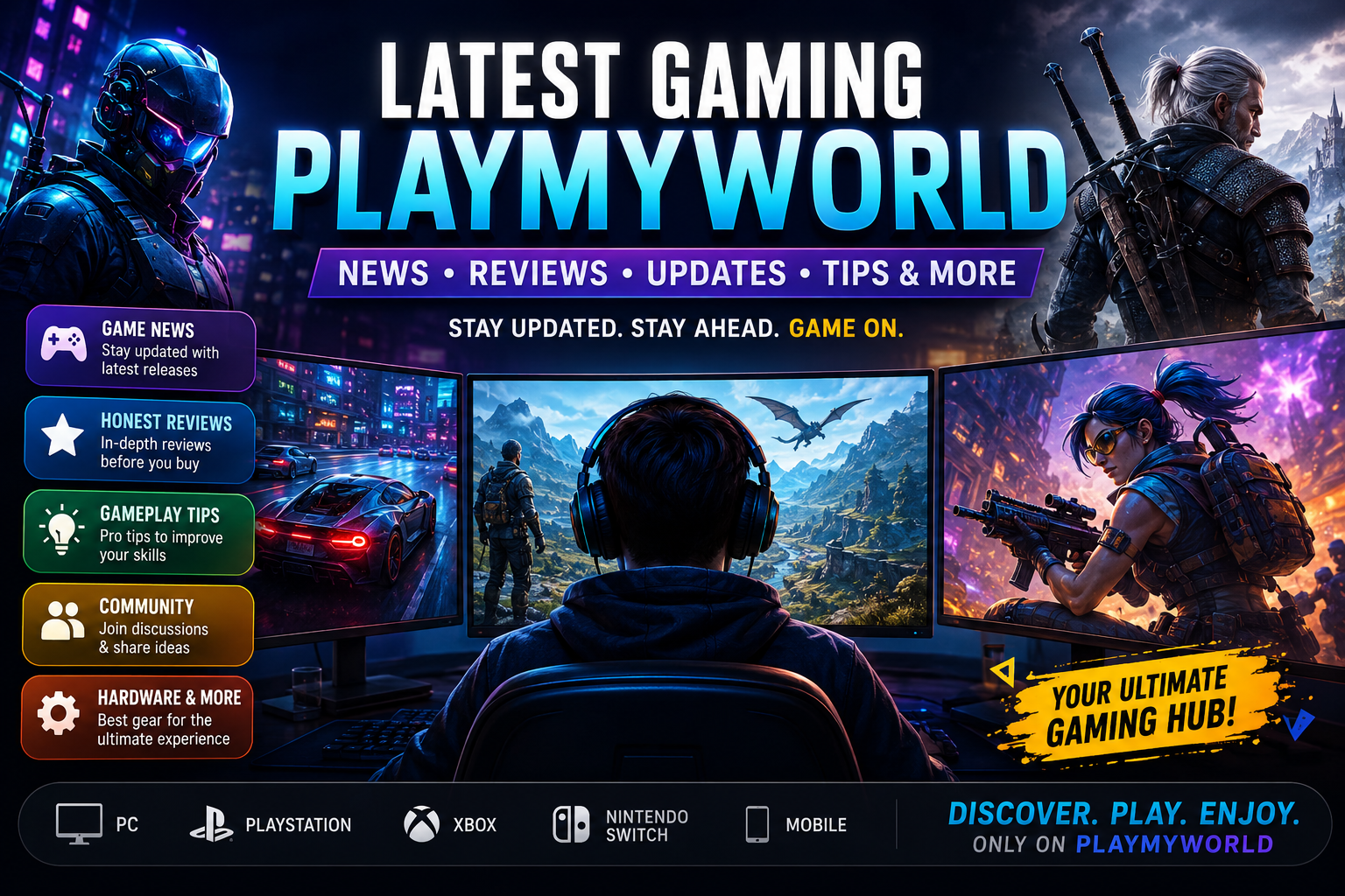 Latest Gaming PlayMyWorld: The Complete Guide to New Features, Trends, and Gameplay