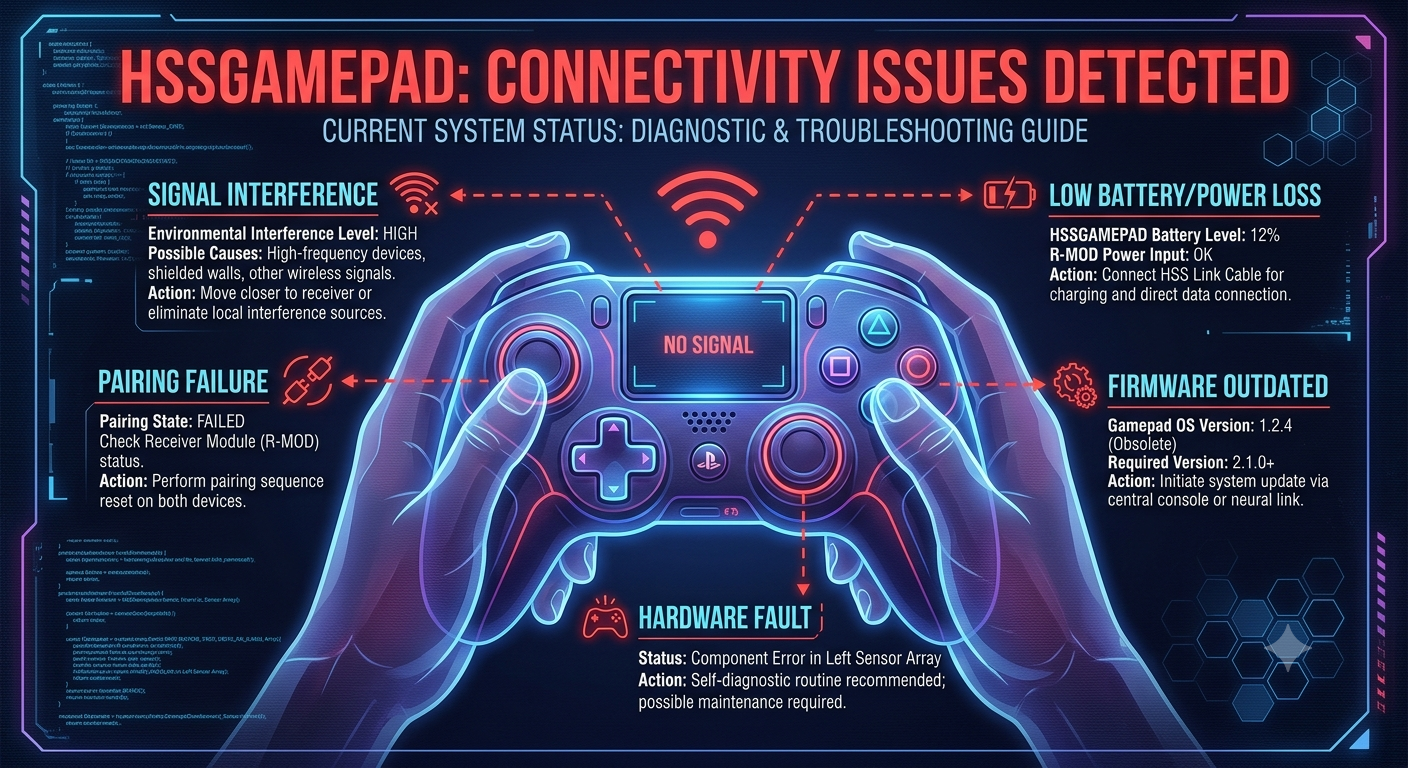 Connectivity Issues HSSGamePad Complete Troubleshooting Guide for Stable and Smooth Gaming